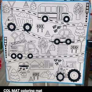 Colouring mat