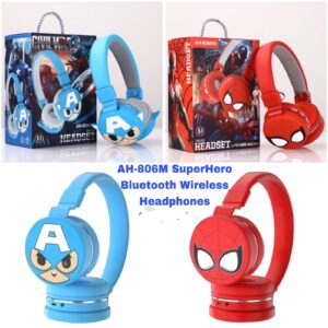 Superhero-themed wireless headphones