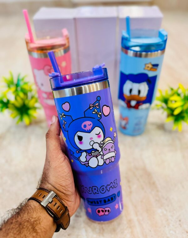 Cartoon-Themed Insulated Tumblers