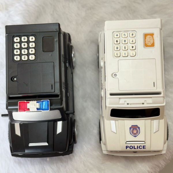 Police Car Password Piggy Bank