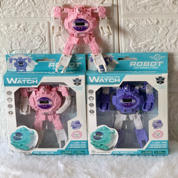 Watch Transform Robot Toy
