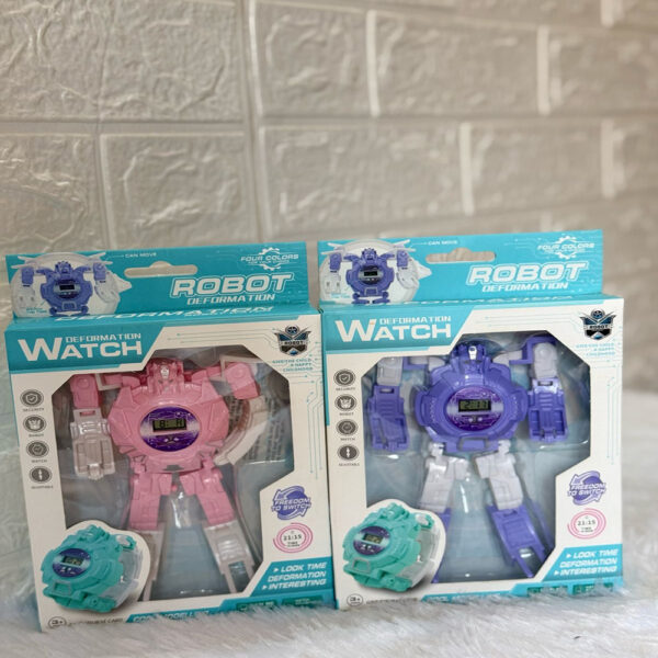 Watch Transform Robot Toy