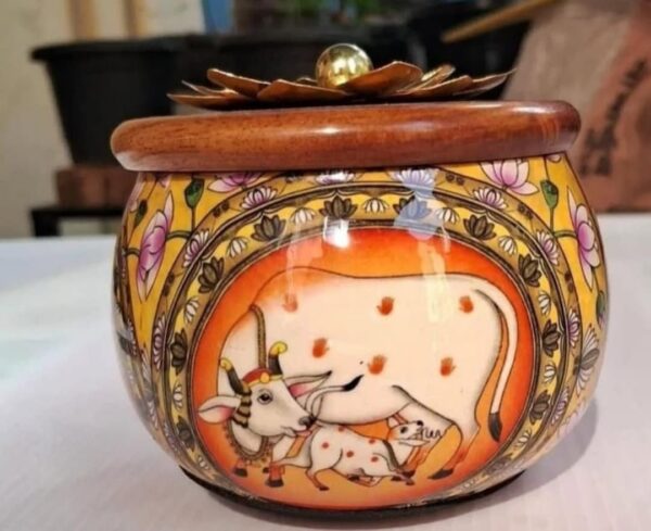 Wooden Lid Jar