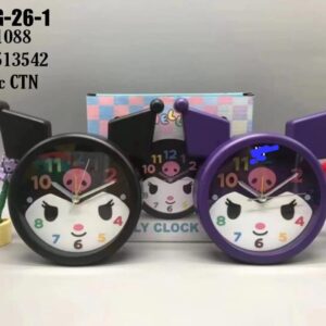 Kuromi head alarm clock