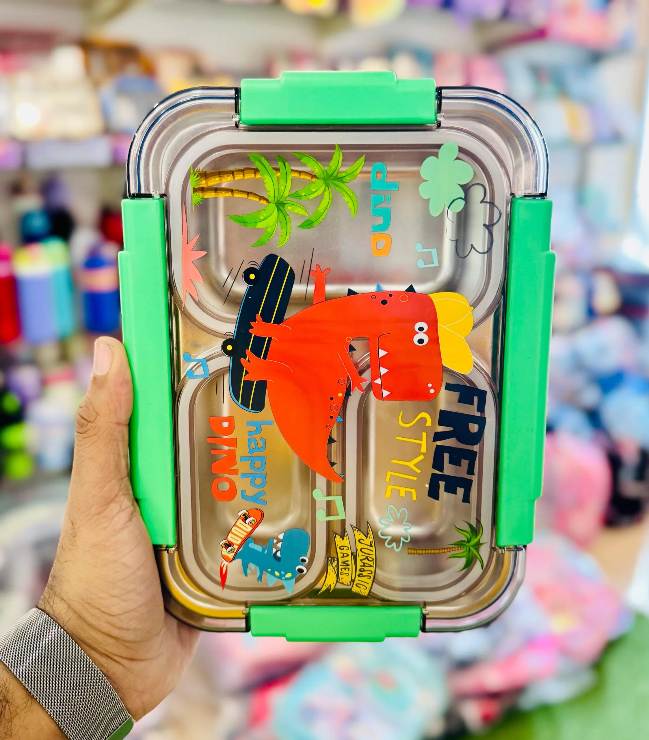 3 Grid Lunch Box Disney Frozen