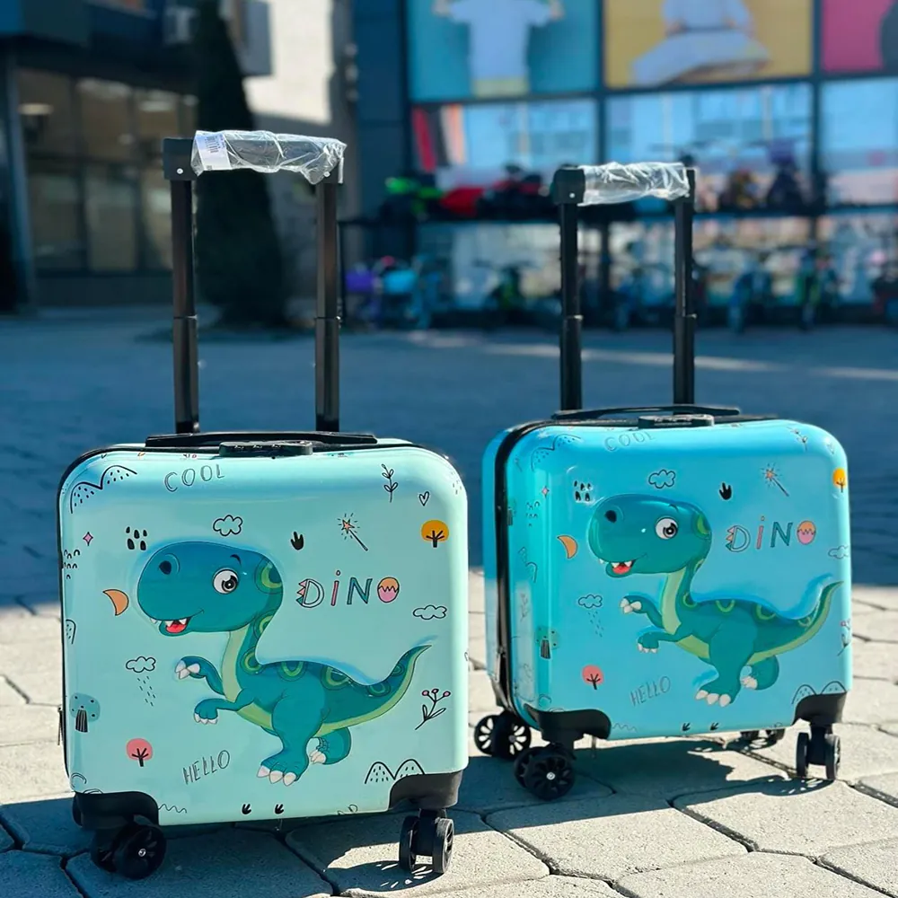 Cute kids' trolley suitcase