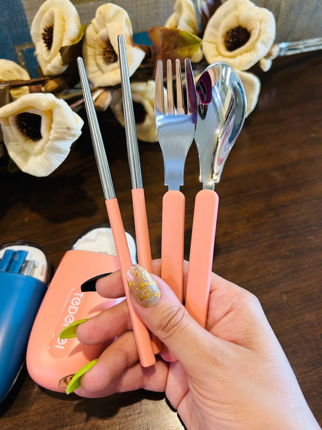 Tedemei Foldable Cutlery Set